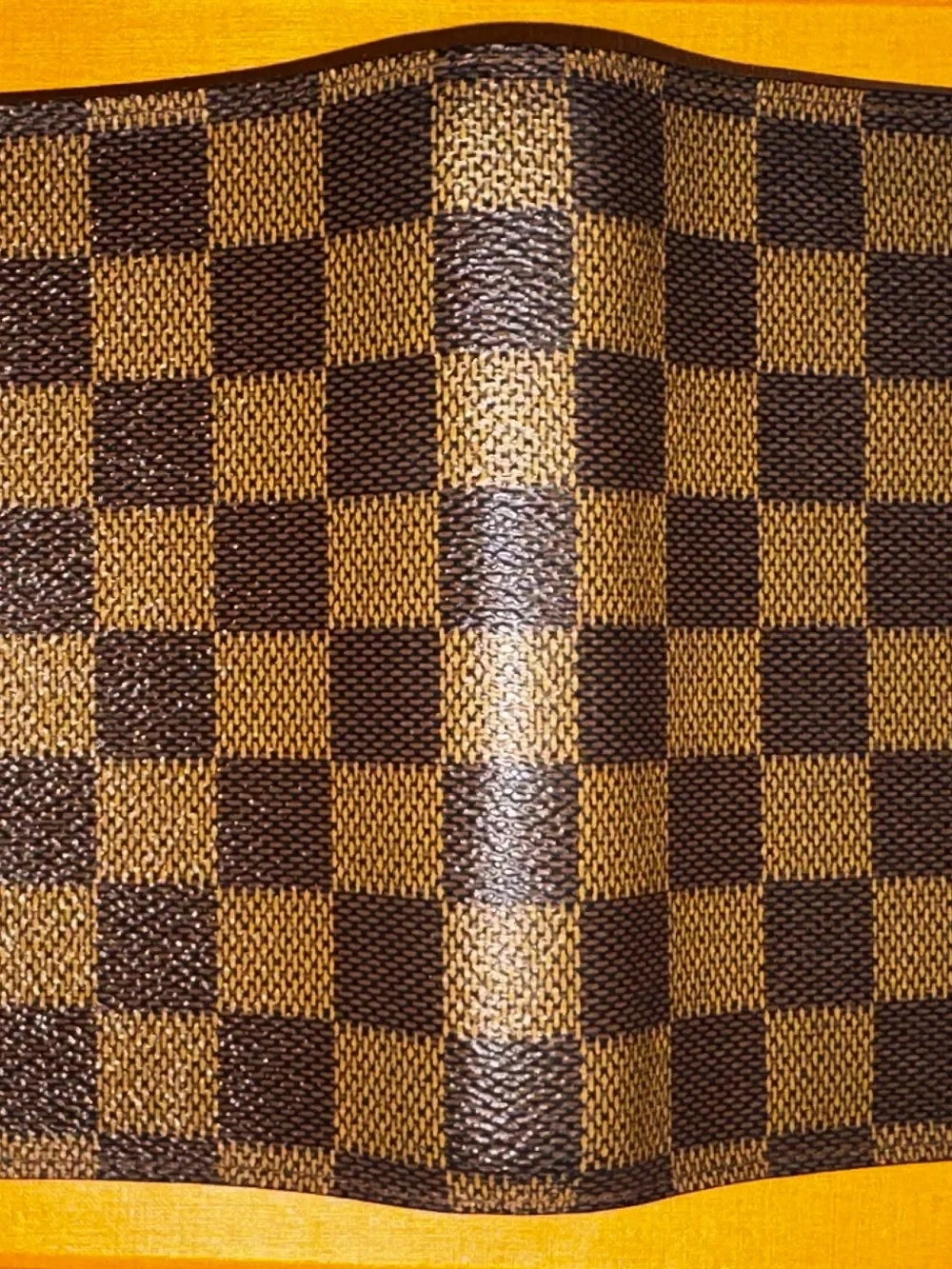 Authentic PM (small) Louis Vuitton Leather and Canvas Agenda.